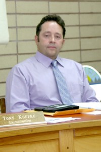 Photo by Gary A.DeVon            EdNaillon is Oroville’s newest council member. He expressed an interest infillin