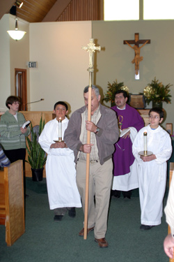 Photo by Gary DeVonThe Immaculate Conception Parishcelebrated its centennial with a special mass, followed by a potluck supper.“How can we loo