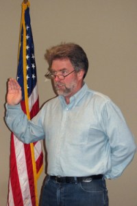 Scott Olson is the newly appointed member of the Tonasket City Council after being chosen by the council during their meeting Tuesday, Oct. 12 to fill former council member Joyce Fancher's vacant seat. Photo by Emily Hanson