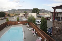 The view from (above) the pool