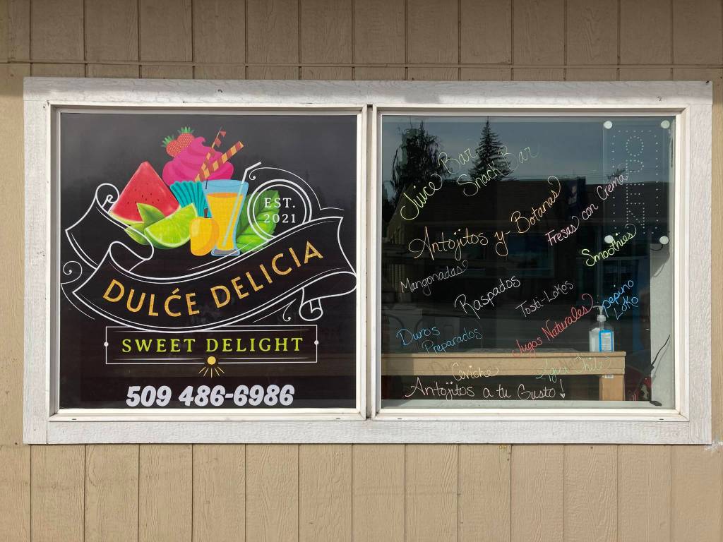 Laura Knowlton/staff photo
Dulce Delicia, has locals addicted in the short time since the husband-wife team, Sergio Hernandez and Anallely Chavez opened their business in Tonasket.