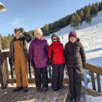 Submitted photo
Last Saturday, first-time skiers Noah Harrell, Madison Fox, Gunnar Harrell and Nataley Harrell were excited to try something new on the hills of Sitzmark.