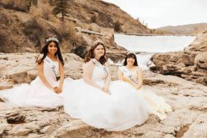 The 2023 Oroville May Day Royalty, Queen Lauren Rawley and Princesses Araceli Esquivel and Deana Lohnes, invite everyone to join the community in celebrating the 89th annual May Festival this weekend. Events are planned around town from Friday to Sunday, with the Grand Parade on Saturday starting at 10 a.m. and making its way to Veterans Memorial Park. Stephanie Blackler photo