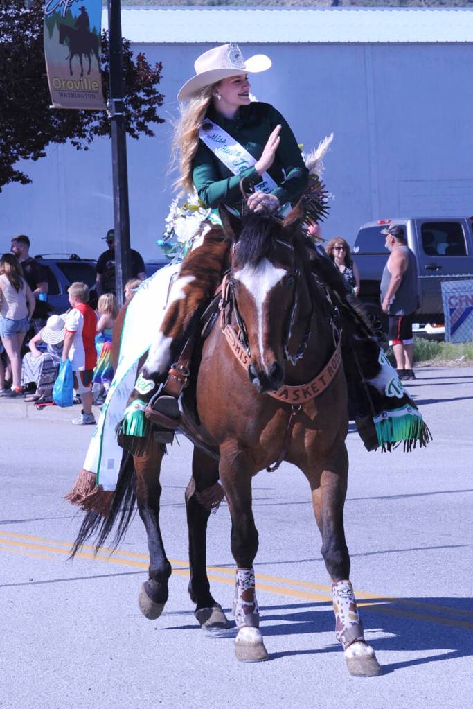 Miss Rodeo Tonasket Eryne Anderson invites everyone to come join her for the 87th annual Tonasket Founders Day weekend.	Gary DeVon/staff photo