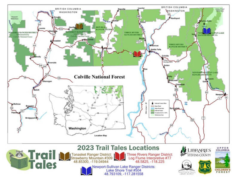 2023 Trail Tales Locations