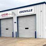 Under a newly ammended contract with LifeLine Ambulance personnel will be on duty at the Oroville Ambulance Station with 12-hour in-town service five days a week and 24-hour in-town coverage two days a week. This increases the number of in-town coverage to 108 hours a week. Gary DeVon/staff photo.