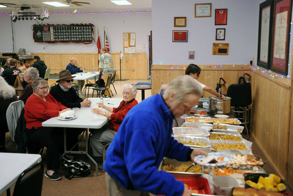 Turkey and all the trimmings.