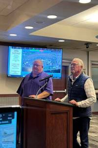 Submitted photo
Kurt Danison, Chairman of the Economic Alliane of Okanogan County at their November review projects for the 2024 Okanogan County Prioritization Process for infrustructure funding.