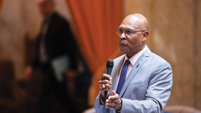 Sen. John Lovick, is the prime sponsor of a bill to lower the legal blood alcohol level for driving. Photo courtesy of Senate Democrats. Legislative Support Services photo