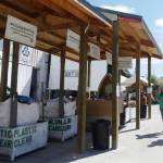 Green Okanogan volunteers greet visitors at the GO Recycling Center. Photo courtesy Green Okanogan