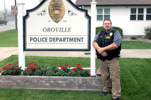 Oroville Police Chief Michael Langford at the police station. Gary DeVon/GT File Photo