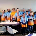 Members of the Sasquatch Bowling Team, front, l-r, Katie Christoph and Khloie Davis; middle row, Shaylee Tonasket, Connie Sanders, and Mary Miller and back row, Micheal Munroe, Jaxsin Rizzonelli, Jorge Nunez, Robin Verbeck, Nathan Hehner, Danny Hehner, and Emilie Vance. Submitted photo