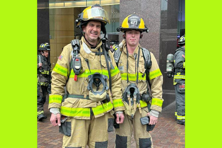 Local firefighters, along with firefighters from across the nation, are preparing to lace up their boots and don their gear for the 2025 Leukemia and Lymphoma Society (LLS) Firefighter Climb, set to take place on March 9. Submitted photo