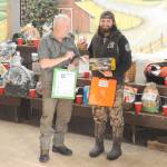 The Grand Prize winner of the Molson Ice Fishing Derby was Caden Boswell with the longest fish at 23 inches and 4.8 pounds. Boswell won a $500 check. as well as a $500 gift certificate from The Country Store in Oroville. Gary De Von/staff photos