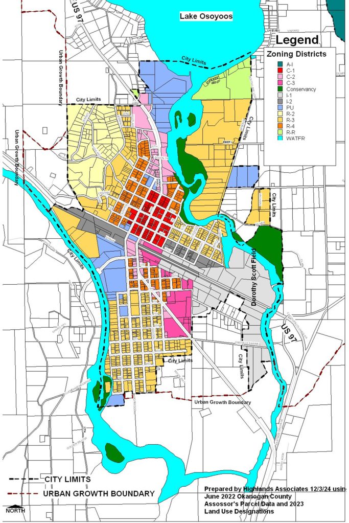 Highlands & Associates image
The  new land use map being proposed for adoption by the City of Oroville.