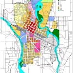 The  new land use map being proposed for adoption by the City of Oroville. Highlands & Associates Image