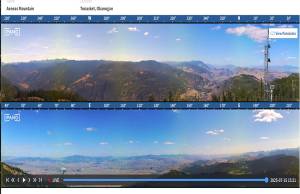 The view from Aeneas Mountain, one of 21 wildfire detection cameras located in high-risk areas around Washington state. Live webcam feeds allow curious people to watch jumping salmon, roosting eagles and frolicking pandas from their homes, desks, or phones.