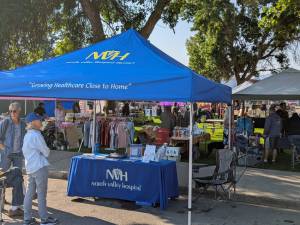 Nearly 500 people filled Main Street Saturday, Sept. 29, for the fifth annual Health Care and Resource Day at the Oroville Farmers Market, an event designed to connect residents with local health, wellness and community services. Submitted photo/North Valley Hospital