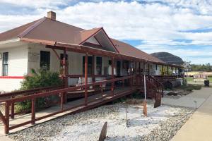 The Old Depot Museum, located on Ironwood Street in Oroville, is one of four icons the Borderlands Historical Society is seeking input from the community on for the America250 WA for the Out of Many, One project. They will be asking community members to vote on one for their submission to the project. The icons are the Old Oroville Depot itself, the Great Northern Railroad caboose, the pit house model, the model railroad display inside the museum and the metal sculptures on the east fence of Prince Heritage Park. Gary DeVon/GT file photo