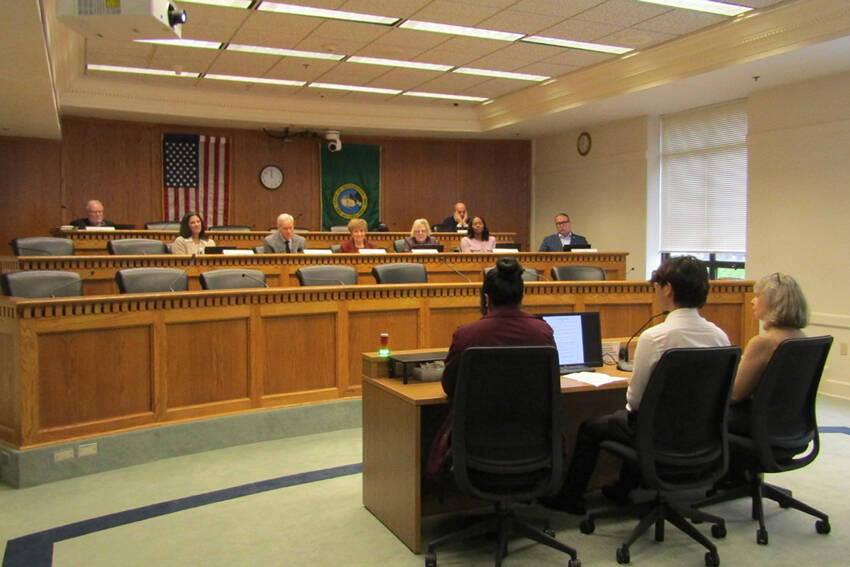 Citizens testify Jan. 14 before the Early Learning & K-12 Education committee. Annika Haue photor/WNPA Intern