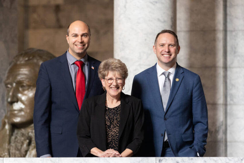 Legislative District 7 members: Senator Shelly Short, RepresentativeHunter Abell, RepresentativeAndrew Engell . Legislative Support Services/submitted photo.