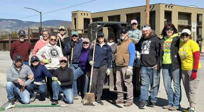 Volunteers who helped in the CLEAN UP OROVILLE event held last Sunday. Submitted photo